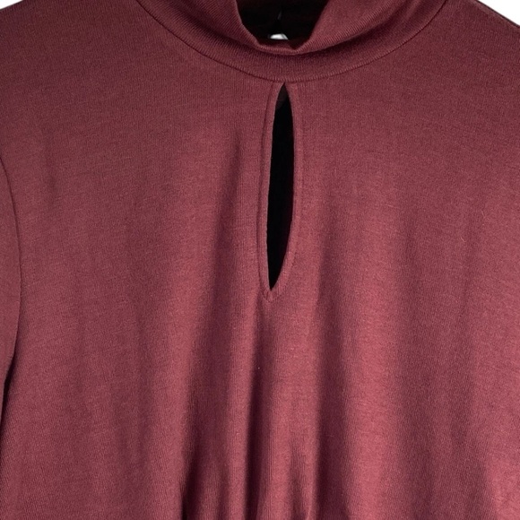 Brea Canyon Women's Roza Long Sleeve Blouse Keyhole Front Knit Shirt Sz XXL - Picture 6 of 11